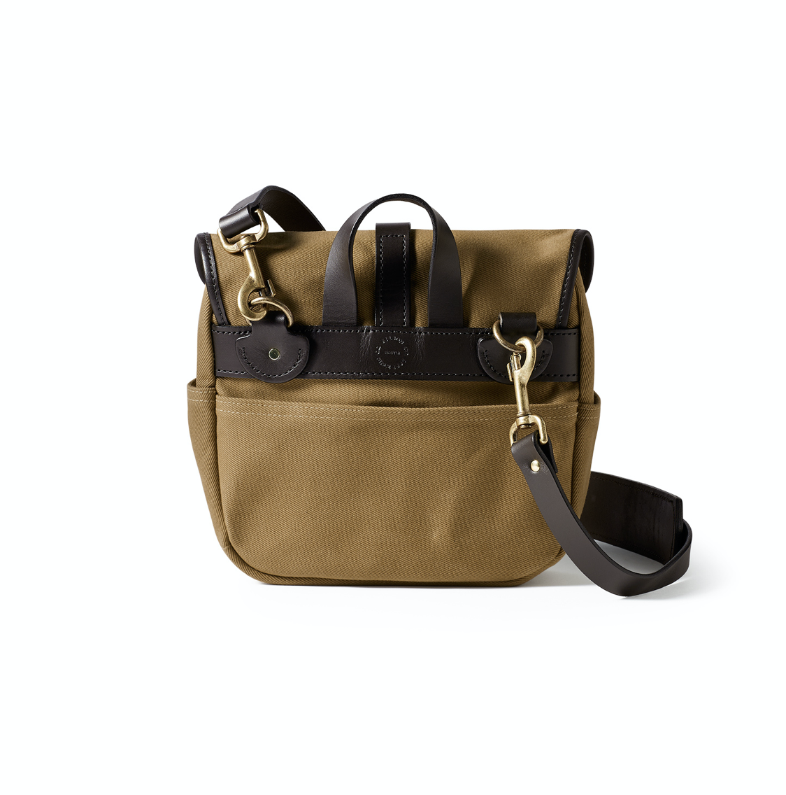 Filson Small Dark Tan Field Bag — Portland outdoor store